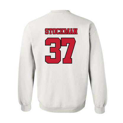 Utah - NCAA Baseball : Sam Stockman - Replica Shersey Crewneck Sweatshirt-1