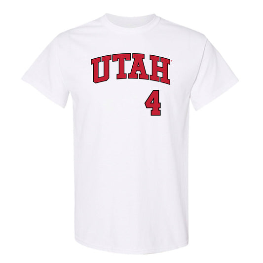Utah - NCAA Baseball : Michael Davinni - Replica Shersey T-Shirt
