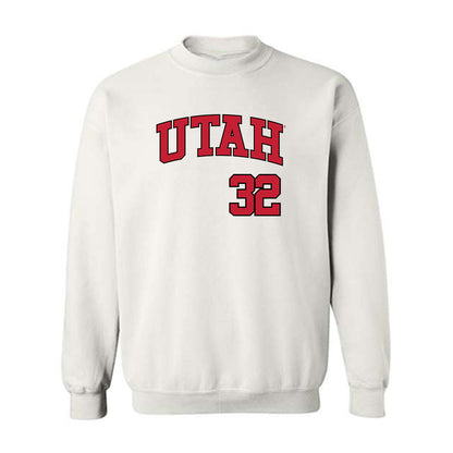 Utah - NCAA Baseball : Blake Eckerle - Replica Shersey Crewneck Sweatshirt-0