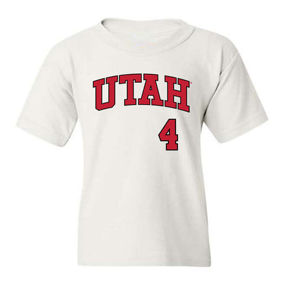 Utah - NCAA Baseball : Michael Davinni - Replica Shersey Youth T-Shirt