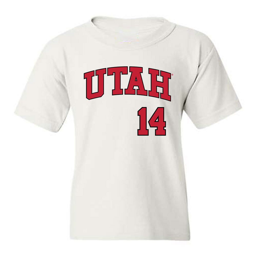 Utah - NCAA Baseball : Brian Trujillo - Replica Shersey Youth T-Shirt-0