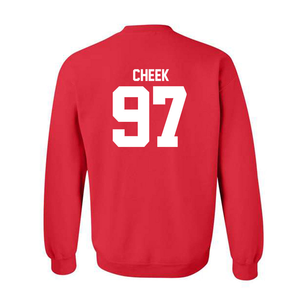 Utah - NCAA Football : Joseph Cheek - Replica Shersey Crewneck Sweatshirt-1
