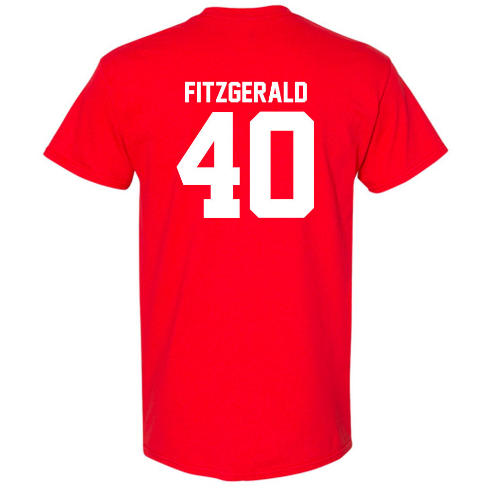 Utah - NCAA Football : Paul Fitzgerald - Replica Shersey T-Shirt