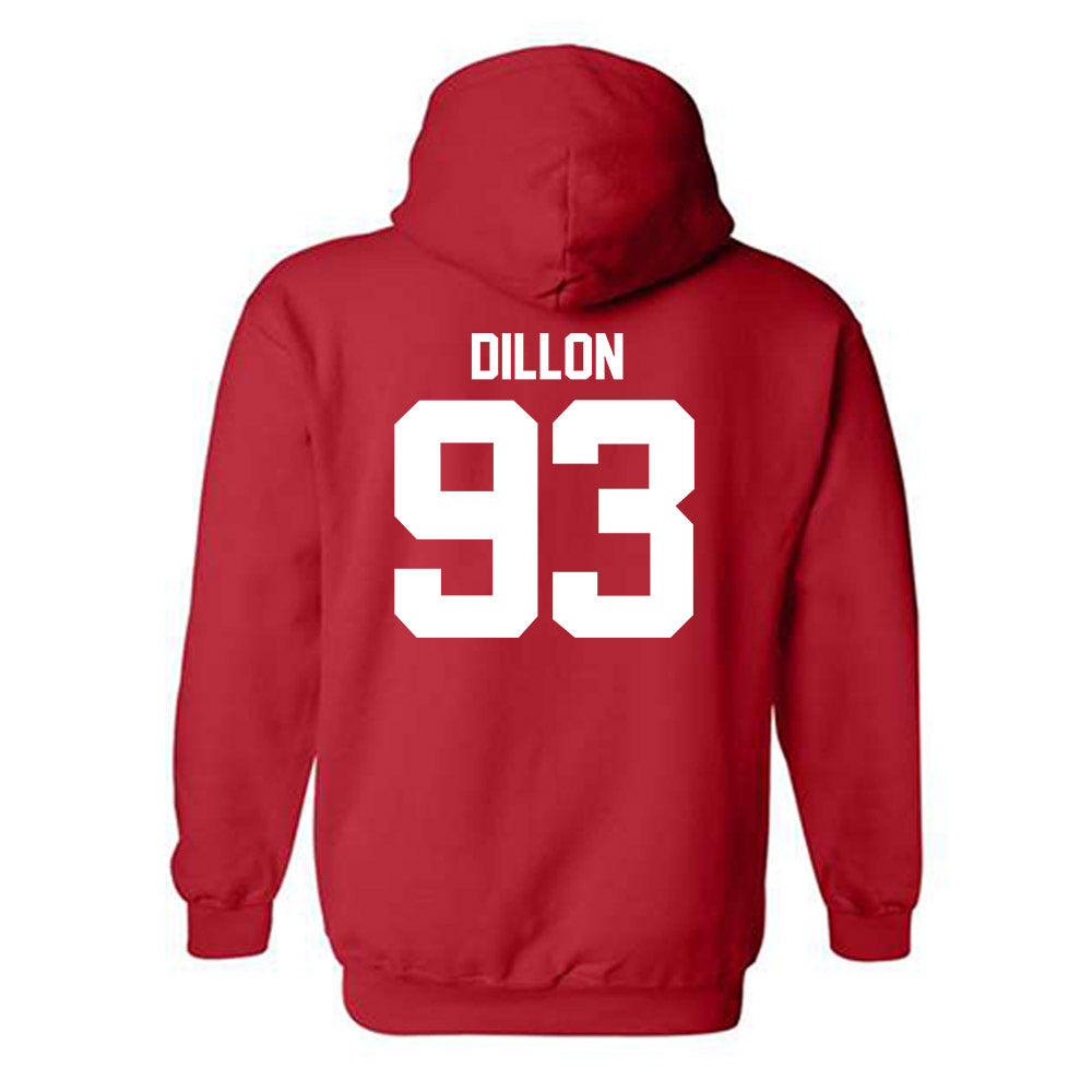 Utah - NCAA Football : Kash Dillon - Replica Shersey Hooded Sweatshirt