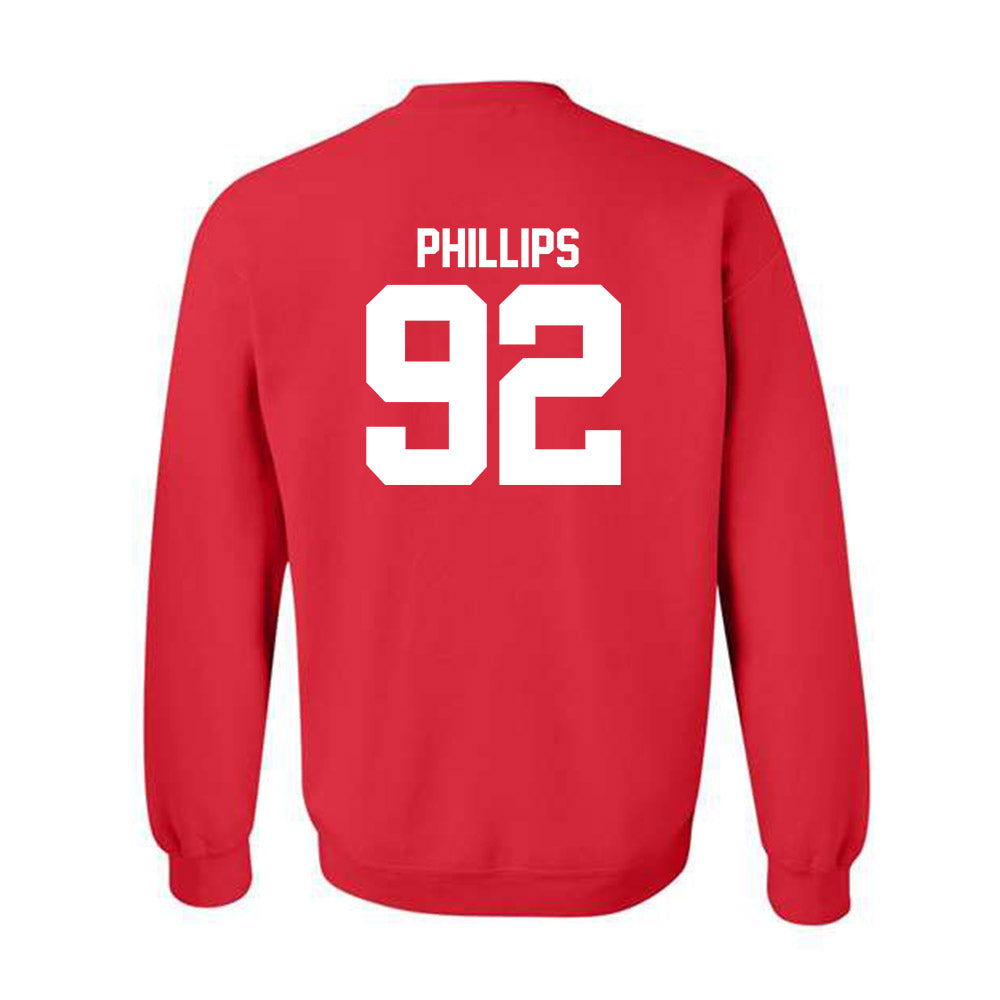 Utah - NCAA Football : Orion Phillips - Replica Shersey Crewneck Sweatshirt-1