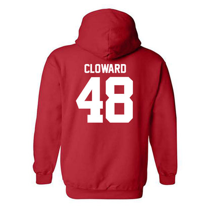 Utah - NCAA Football : Alex Cloward - Replica Shersey Hooded Sweatshirt
