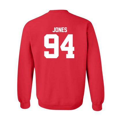 Utah - NCAA Football : Jaxson Jones - Replica Shersey Crewneck Sweatshirt-1