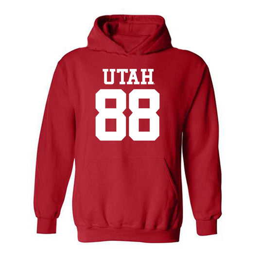 Utah - NCAA Football : Dallen Bentley - Hooded Sweatshirt Replica Shersey