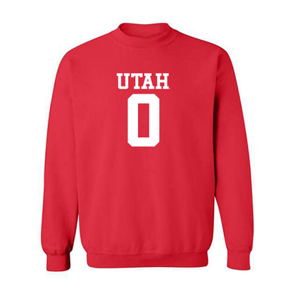 Utah - NCAA Football : Logan Fano - Replica Shersey Crewneck Sweatshirt