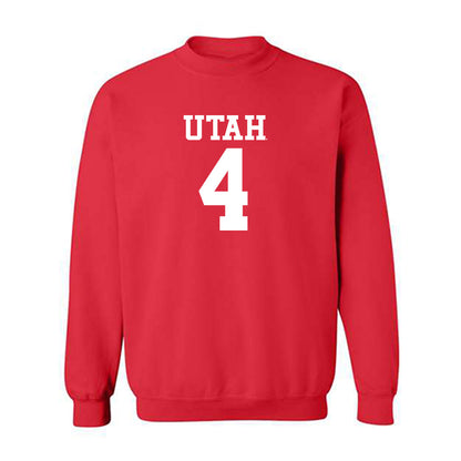 Utah - NCAA Football : Devon Dampier - Replica Shersey Crewneck Sweatshirt-0