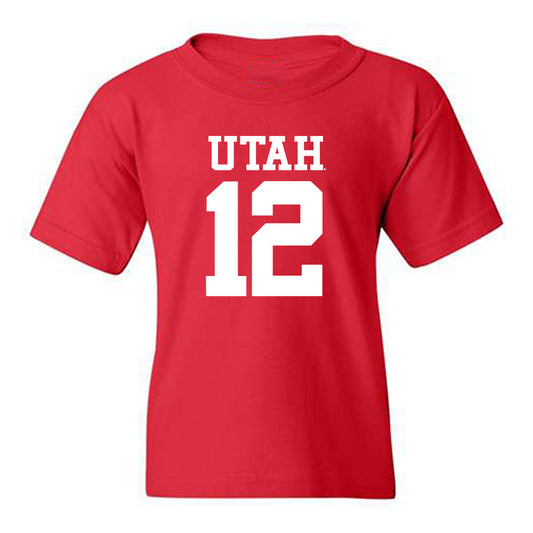 Utah - NCAA Football : Jaylen Moson - Replica Shersey Youth T-Shirt-0