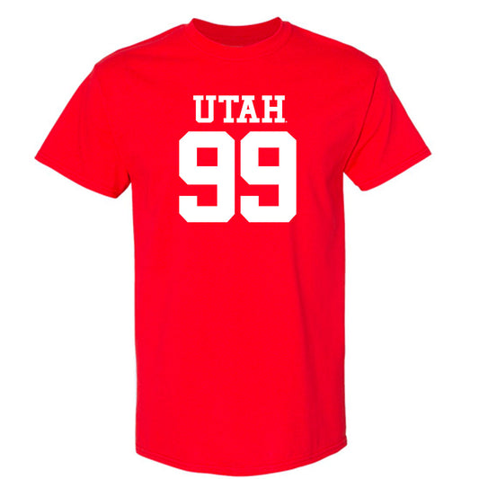 Utah - NCAA Football : Semi Taulanga - Replica Shersey T-Shirt-0