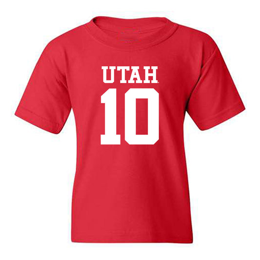 Utah - NCAA Football : Hunter Andrews - Replica Shersey Youth T-Shirt-0