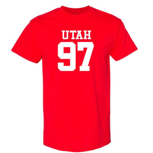 Utah - NCAA Football : Joseph Cheek - Replica Shersey T-Shirt-0