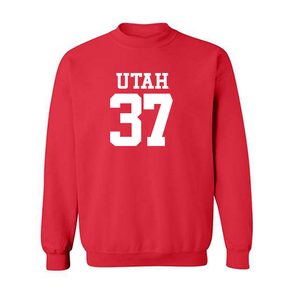 Utah - NCAA Football : Trey Reynolds - Replica Shersey Crewneck Sweatshirt-0