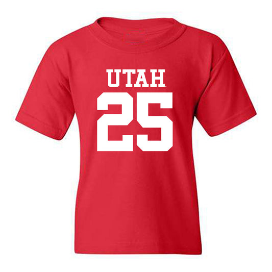 Utah - NCAA Football : Bryce Duke - Replica Shersey Youth T-Shirt-0
