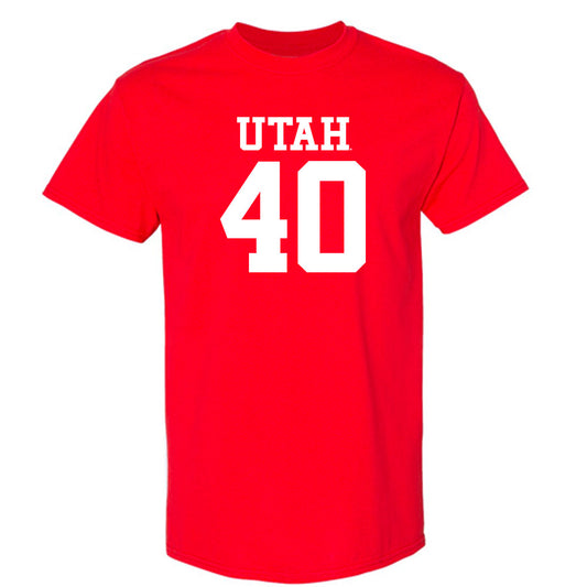 Utah - NCAA Football : Paul Fitzgerald - Replica Shersey T-Shirt