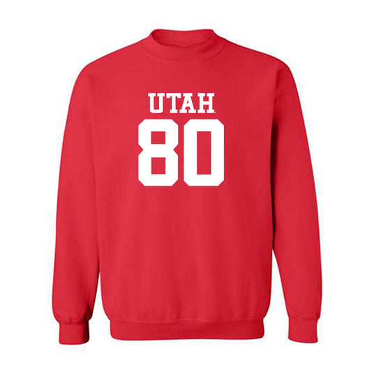 Utah - NCAA Football : Bryson Baker - Replica Shersey Crewneck Sweatshirt-0