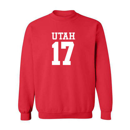 Utah - NCAA Football : Dillon Curtis - Replica Shersey Crewneck Sweatshirt-0
