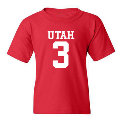 Utah - NCAA Football : Dorian Singer - Replica Shersey Youth T-Shirt