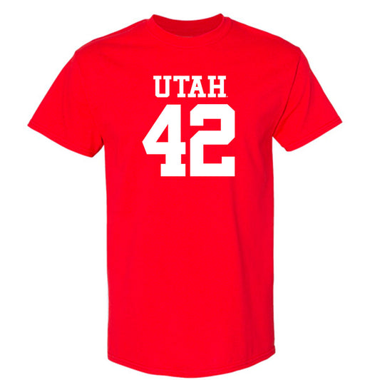 Utah - NCAA Football : Christian Thatcher - Replica Shersey T-Shirt-0