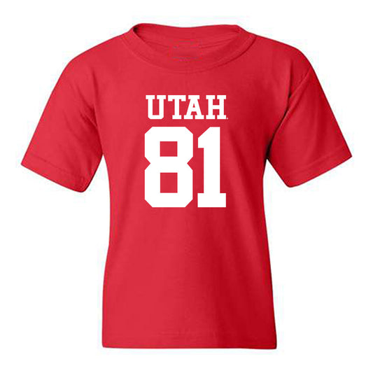 Utah - NCAA Football : JJ Buchanan - Replica Shersey Youth T-Shirt-0