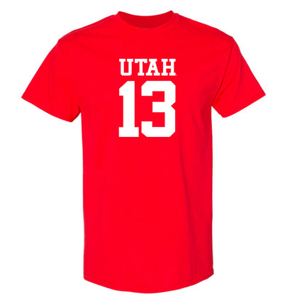 Utah - NCAA Football : Jason Stokes Jr - Replica Shersey T-Shirt-0