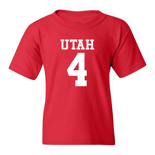 Utah - NCAA Football : Donovan Saunders - Replica Shersey Youth T-Shirt-0