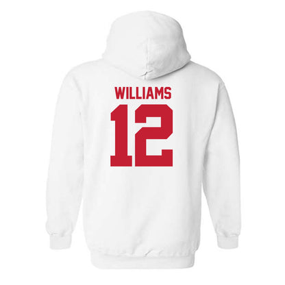 Utah - NCAA Football : Zacharyus Williams - Replica Shersey Hooded Sweatshirt