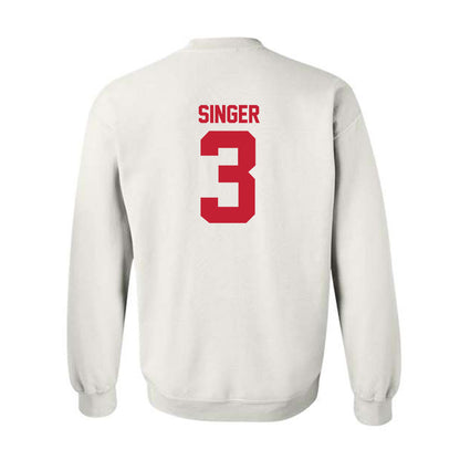 Utah - NCAA Football : Dorian Singer - Replica Shersey Crewneck Sweatshirt