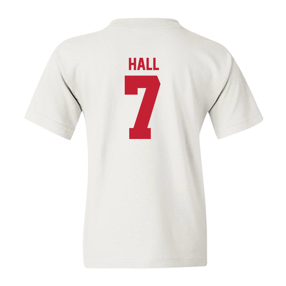 Utah - NCAA Football : Johnathan Hall - Replica Shersey Youth T-Shirt-1