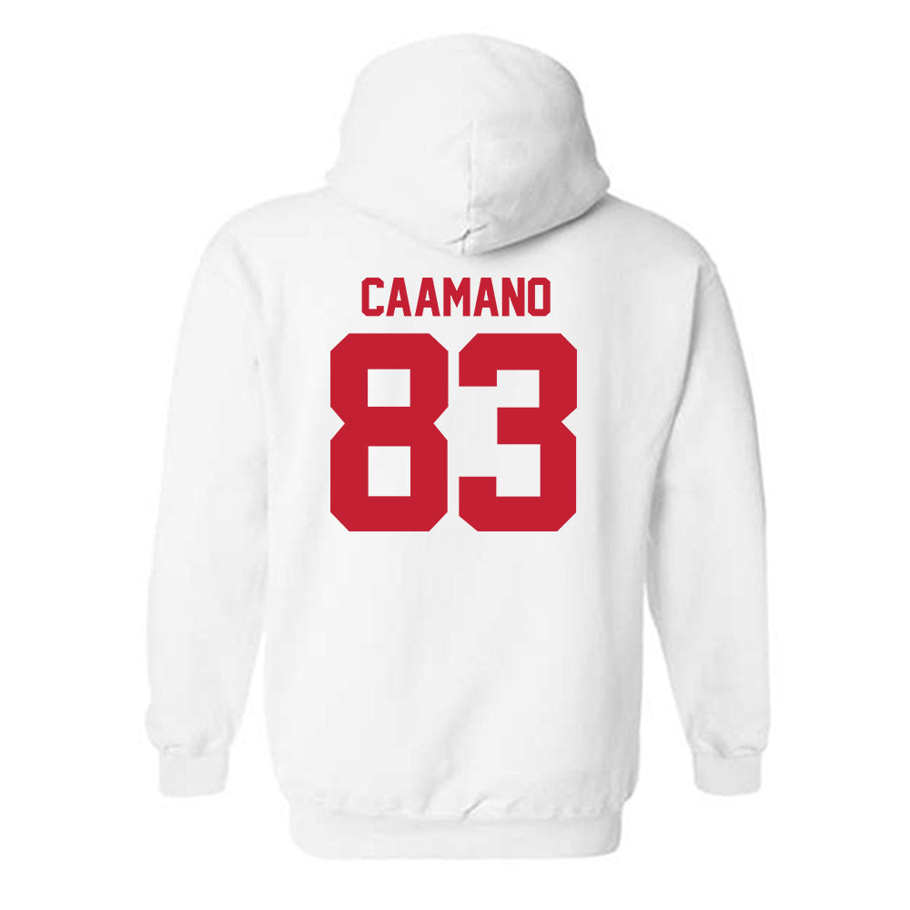 Utah - NCAA Football : Daylin Caamano - Replica Shersey Hooded Sweatshirt-1