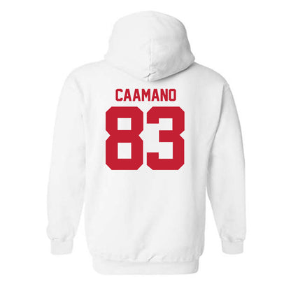 Utah - NCAA Football : Daylin Caamano - Replica Shersey Hooded Sweatshirt-1