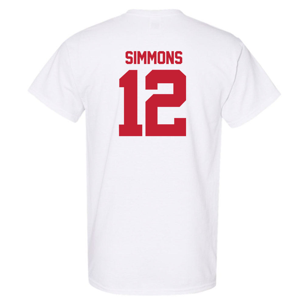 Utah - NCAA Football : Larry Simmons - Replica Shersey T-Shirt-1
