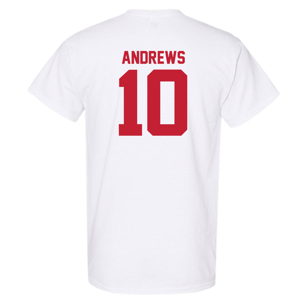 Utah - NCAA Football : Hunter Andrews - Replica Shersey T-Shirt-1
