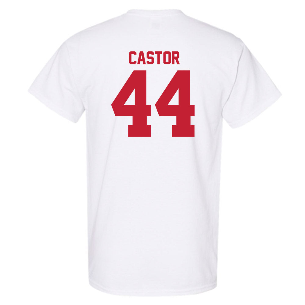 Utah - NCAA Football : Logan Castor - Replica Shersey T-Shirt-1