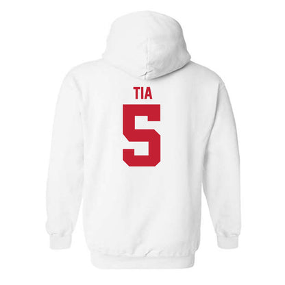 Utah - NCAA Football : Otto Tia - Replica Shersey Hooded Sweatshirt-1