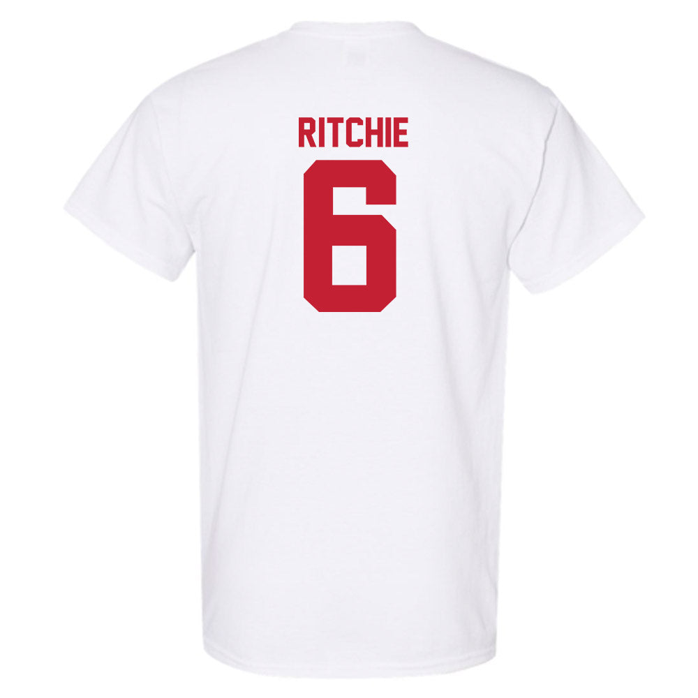 Utah - NCAA Football : Nate Ritchie - Replica Shersey T-Shirt-1