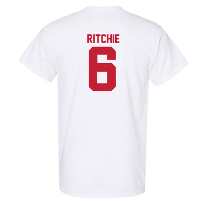 Utah - NCAA Football : Nate Ritchie - Replica Shersey T-Shirt-1