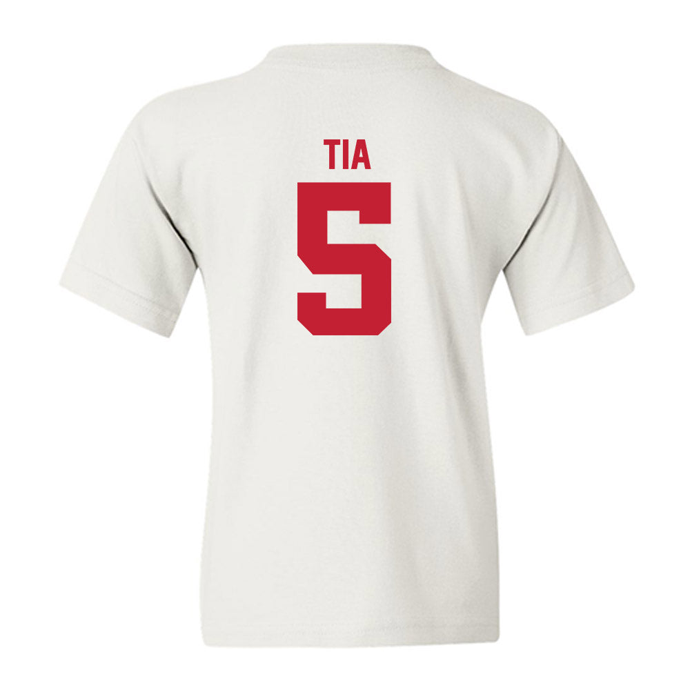 Utah - NCAA Football : Otto Tia - Replica Shersey Youth T-Shirt-1