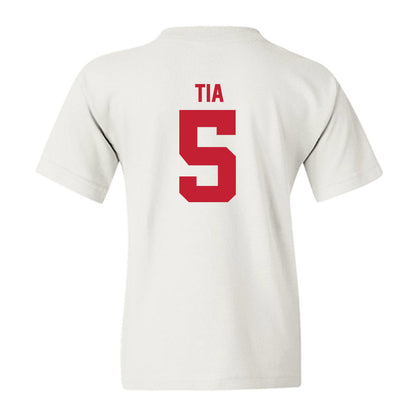 Utah - NCAA Football : Otto Tia - Replica Shersey Youth T-Shirt-1