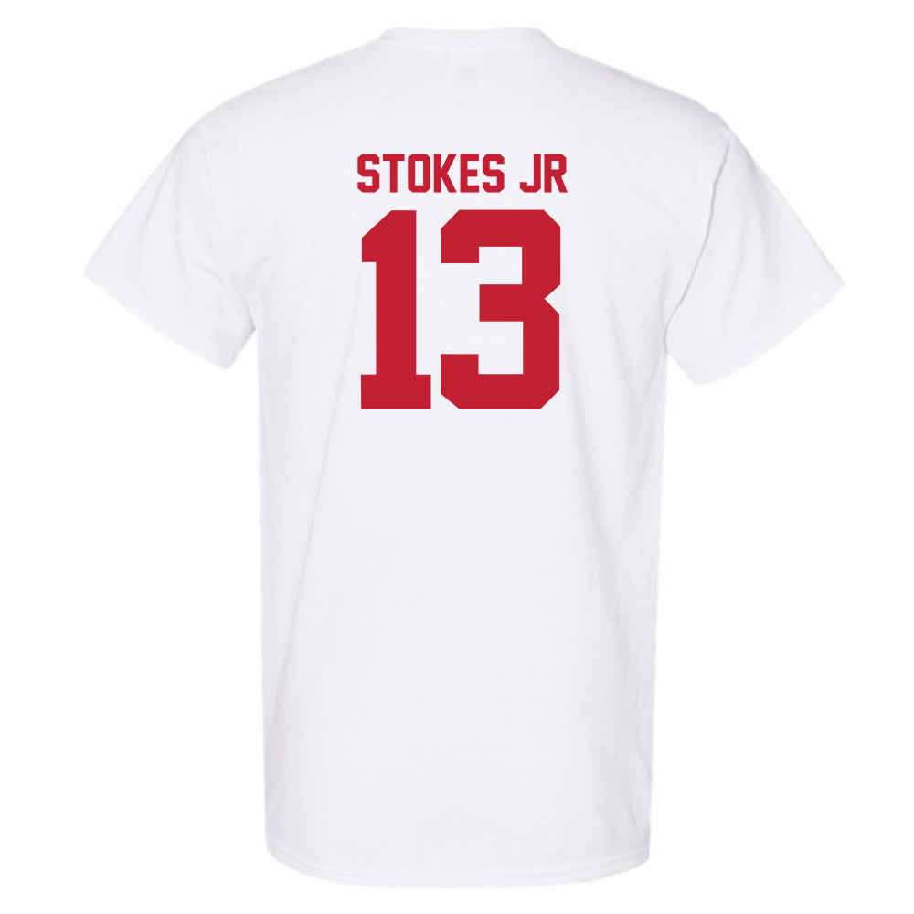 Utah - NCAA Football : Jason Stokes Jr - Replica Shersey T-Shirt-1