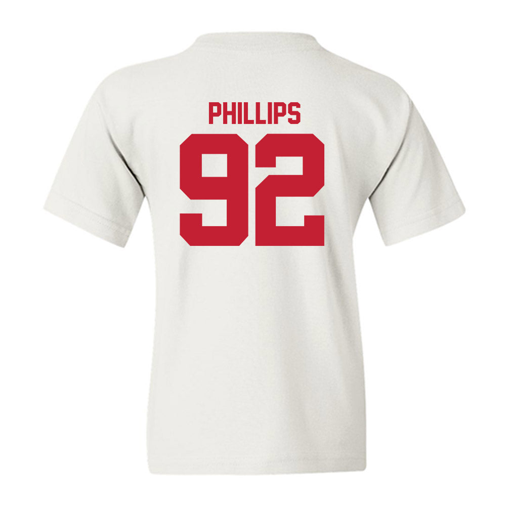 Utah - NCAA Football : Orion Phillips - Replica Shersey Youth T-Shirt-1