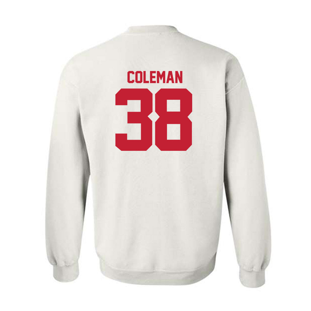 Utah - NCAA Football : Trey Coleman - Replica Shersey Crewneck Sweatshirt