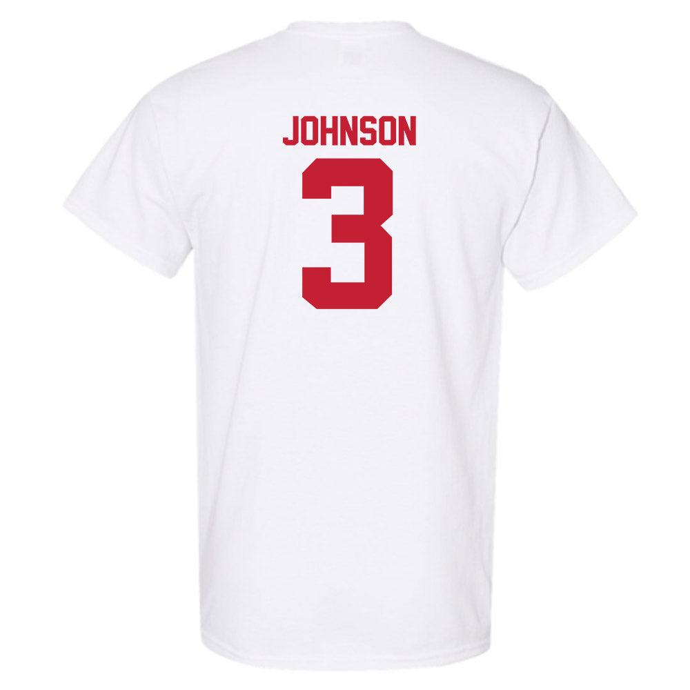 Utah - NCAA Football : Nate Johnson - Replica Shersey T-Shirt-1