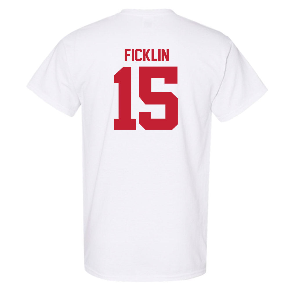 Utah - NCAA Football : Jamarian Ficklin - Replica Shersey T-Shirt-1