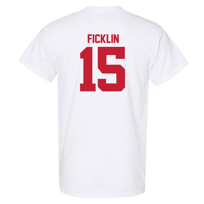 Utah - NCAA Football : Jamarian Ficklin - Replica Shersey T-Shirt-1