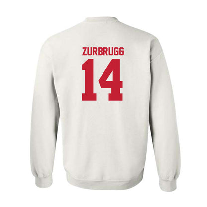 Utah - NCAA Football : Brendan Zurbrugg - Replica Shersey Crewneck Sweatshirt-1