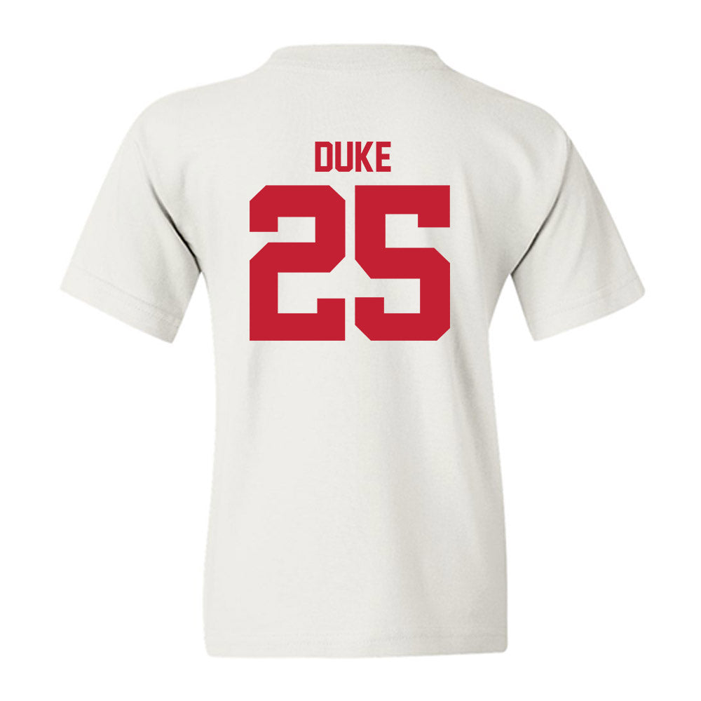Utah - NCAA Football : Bryce Duke - Replica Shersey Youth T-Shirt-1
