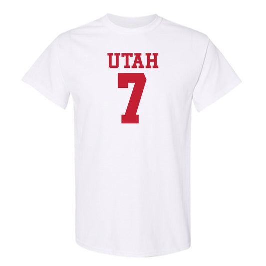 Utah - NCAA Football : Justin Stevenson - Replica Shersey T-Shirt-0